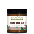 Banyan Botanicals Breast Care Balm - Organic Herbal Salve with Tulsi & Palmarosa - for Lymph Massage & Breast Health - Promotes 