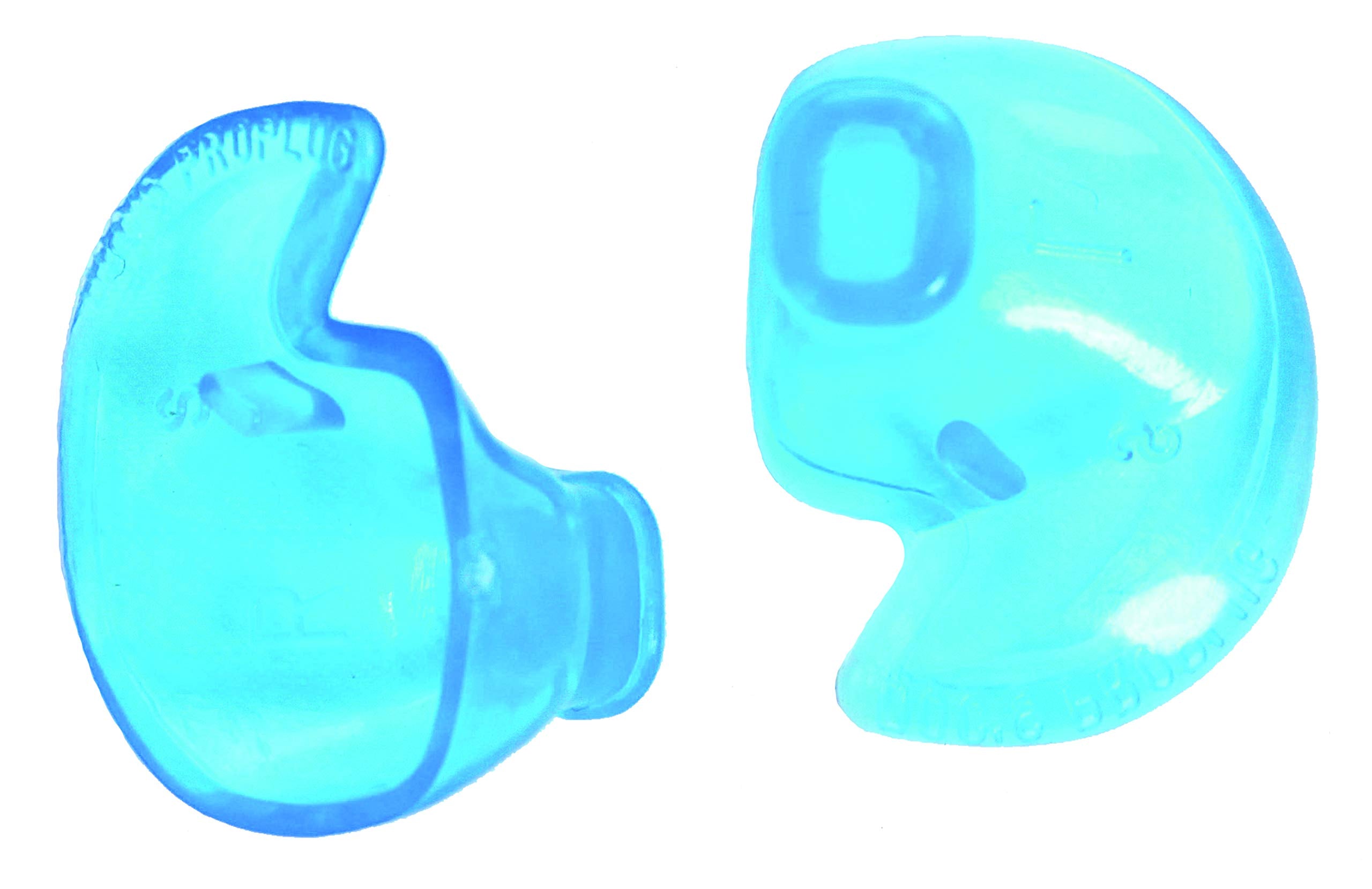 Ear Plus - Medical Grade Docs Non Vented Pro Plugs (Large, Blue)