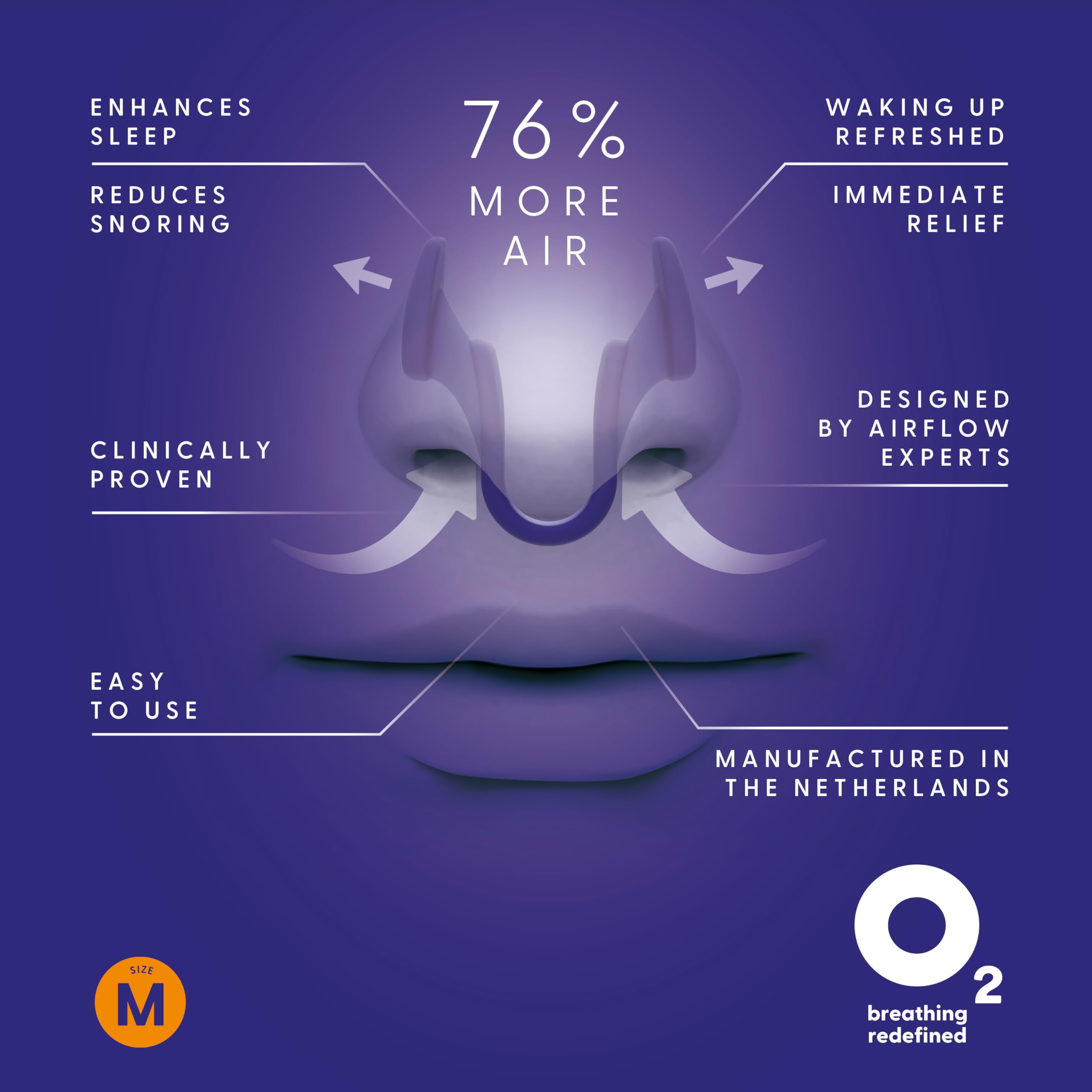 AIRMAX Nasal Dilator for Breathing - 76% More Airflow - Anti snoring Devices - Nostril Opener - Congestion Relief and snoring So