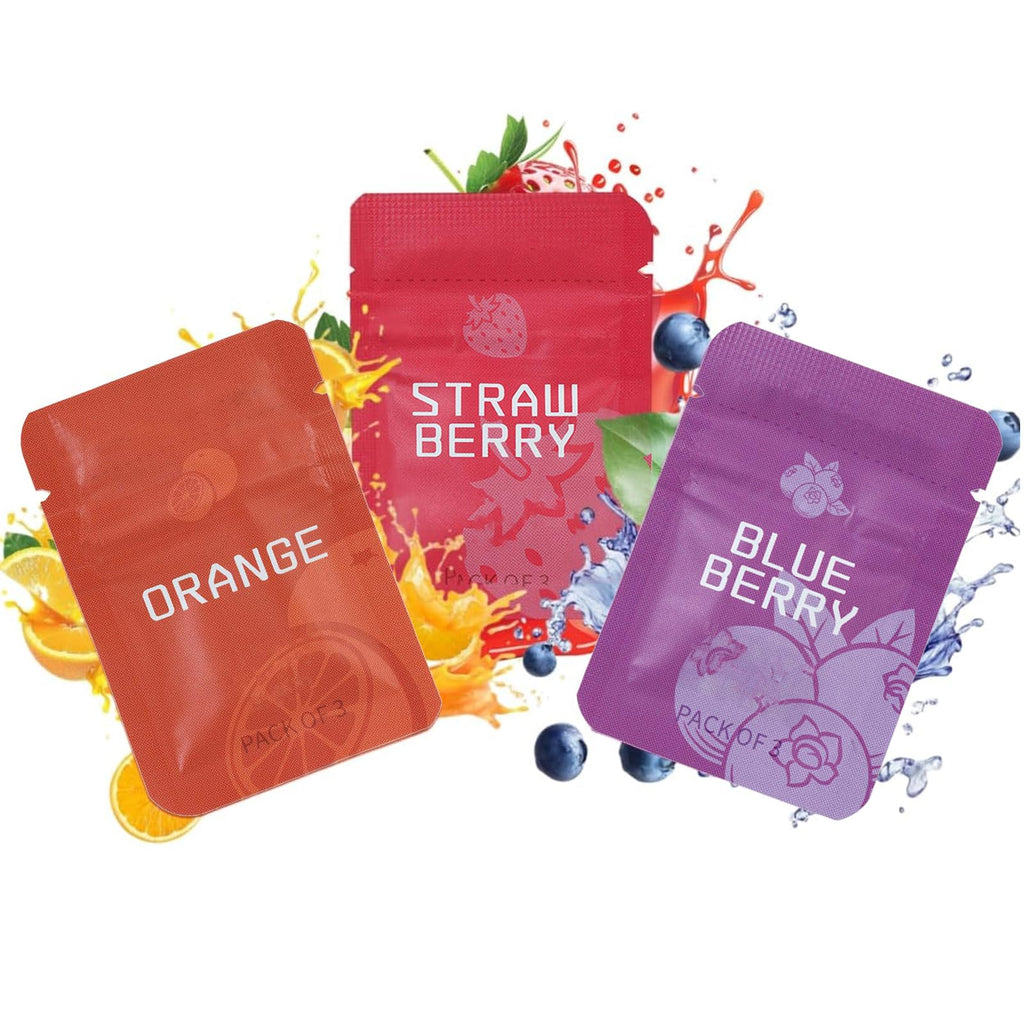 3 Packs Flavoured Inner Filter For Resistance Breathing Necklace,Orang ...