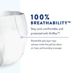 Prevail Breezers 360 Incontinence Briefs, Ultimate Absorbency, Size 3, 15 Count (Pack of 4)