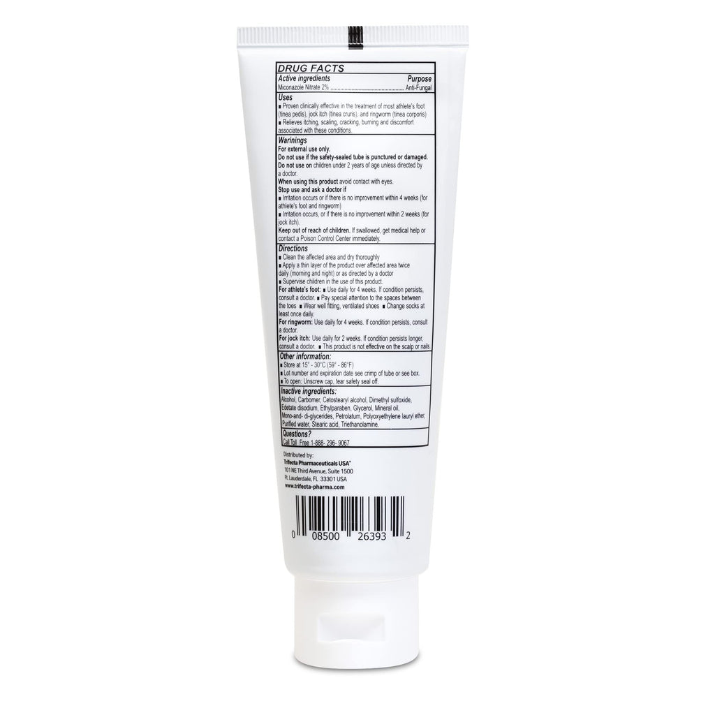 Globe (2 Pack Miconazole Nitrate 2% Cream (4 oz) Cures Most Athletes Foot, Jock Itch, Ringworm and More.