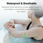 Kovoq Libre 2 & Lingo Sensor Covers Cute, Kovoq 16 Pack Freestyle Libre 2 Sensor Patches, Reusable Protecive Hard Shell Cover, C