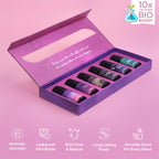 Carnatia Sleep Essentials Essential Oil Set - 100% Pure & Natural Aroma Blends for Deep Sleep, Stress Relief & Relaxation | Calm