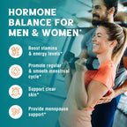 Vitalibre DIM Supplement for Women & Men, Estrogen Metabolism, Hormone Balance & Menopause Support, DIM 300 mg with Black Pepper