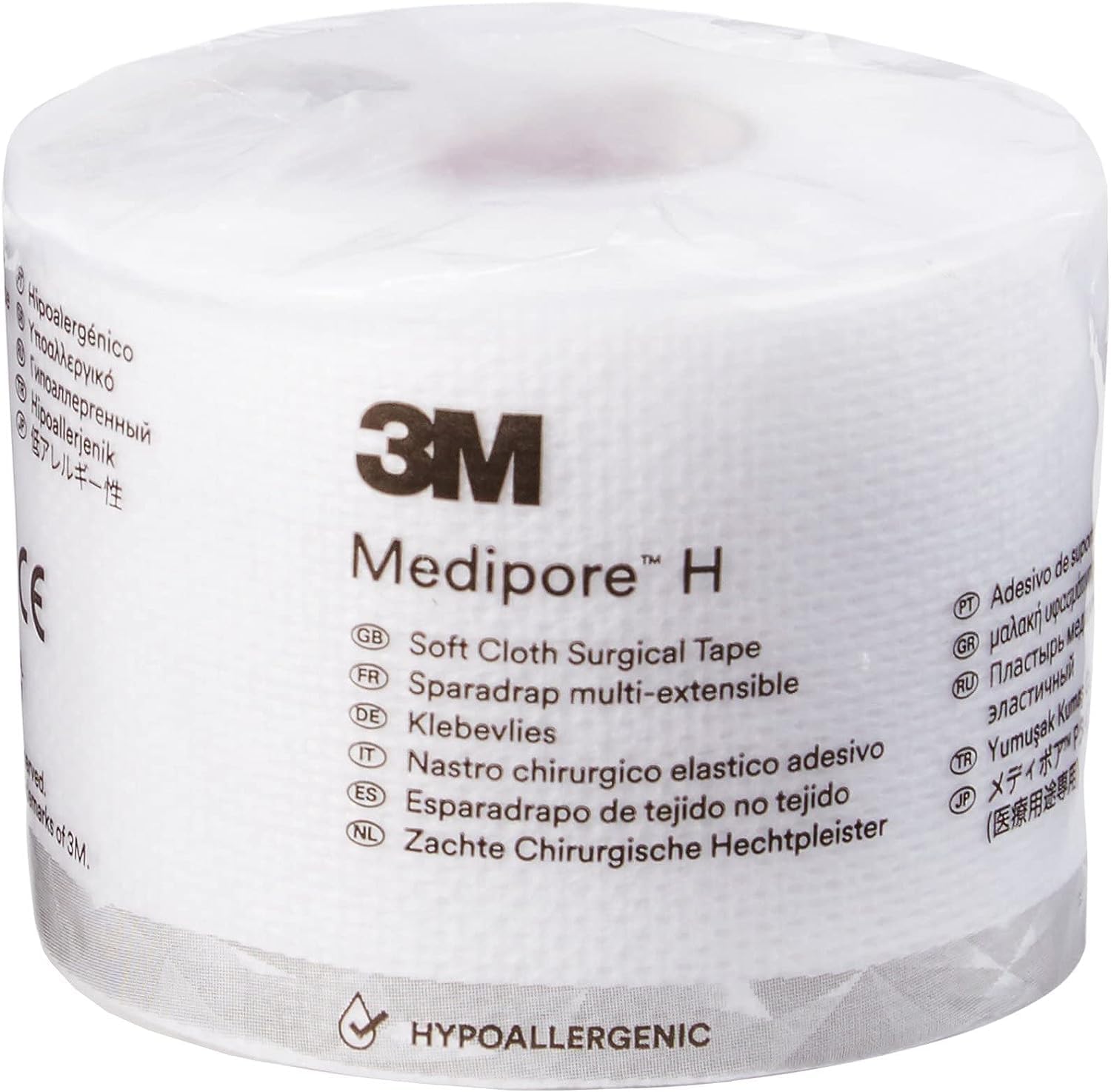 3M Medipore Soft Cloth Surgical Tape - 2 x 10 yds 2862 Ea