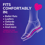 Dr. Scholl s Love Your Flats & Sandals, 3/4 Length Insoles for Women, Shoe Size 6-10: All-Day Comfort Shoe Inserts for Women wi
