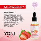 Magical V Yoni Oil For Women Organic Feminine Care Vaginal Moisturizer For Wetness (Strawberry) Ingrown Hair Ph Balance Feminine
