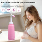 OOCOME Peri Bottle for Postpartum Care, Travel Large Capacity 12oz/350ml, Portable Handheld Bidet for Perineal Recovery and Clea
