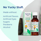 Hylands Naturals Kids Cold & Cough, Daytime Cough Syrup Medicine for Kids Ages 2+, Decongestant, Sore Throat & Allergy Relief,
