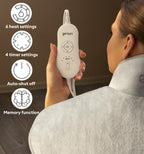 Neck & Shoulders Heating Wrap Lava, Mist Gray