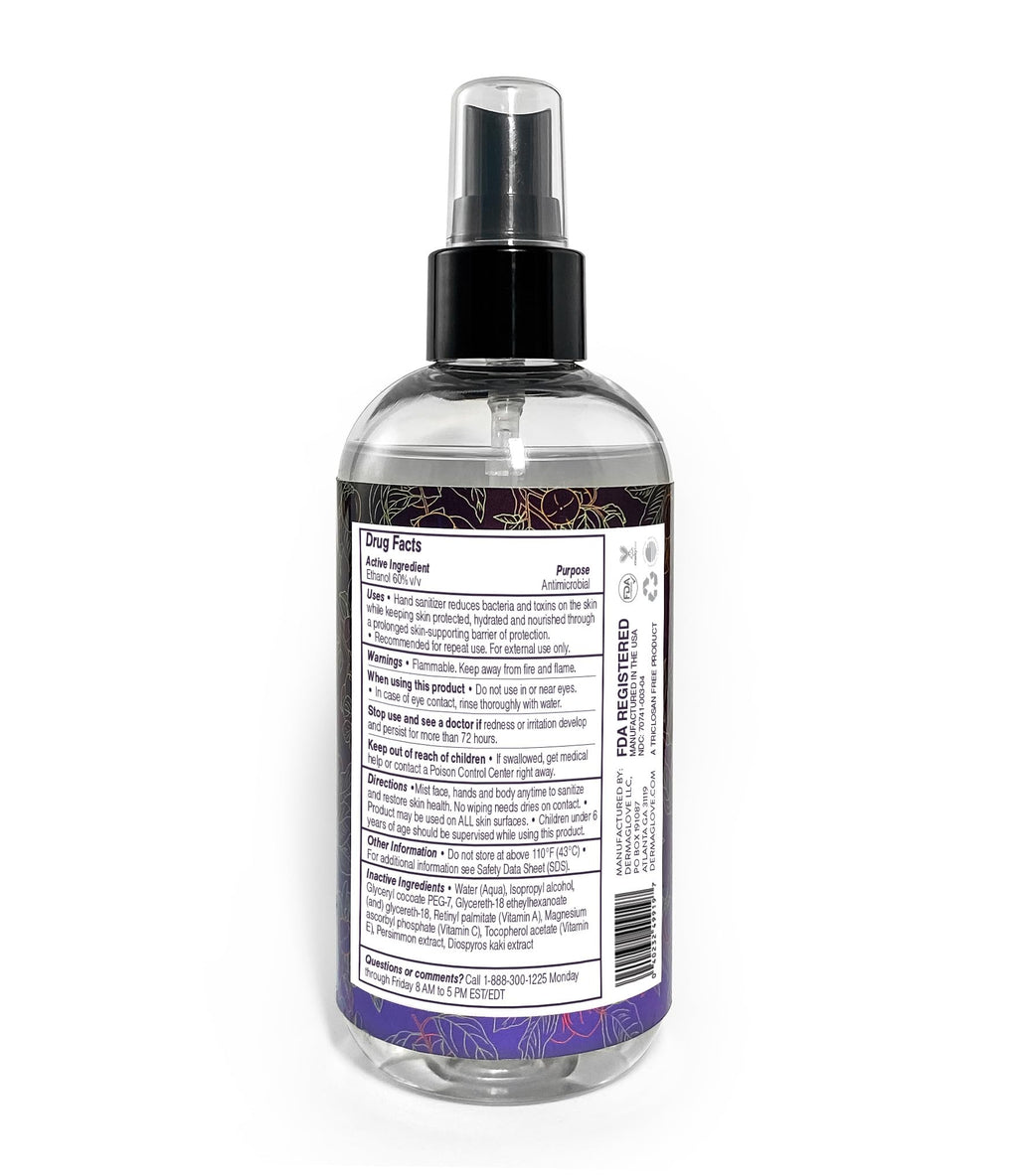 DERMAGLOVE HAND MIST- Hand Sanitizing Spray That Protects Skin, and Provides Moisture for Up to 8 Hours - Formulated With Vitami