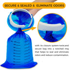 PukeBag Vomit Bags Disposable 100 Pack Emesis Bags for Car, Puke Nausea Bags for Travel Motion Sickness, Car Aircraft Taxi Barf