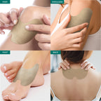 AOSORW Knee Relief Heat Patches: 24 Count Natural Herbal Knees Arthritis Hot Patches Kit for Bone on Bone - Wormwood Relieving P