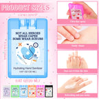 Dansib 24 Pack Nurse Appreciation Gifts Thank You Hydrating Hand Sanitizer Spray Travel Size Mini Hand Sanitizer Pocket Spray Bu
