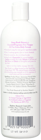 Stoney Brook Shampoo,UNSCENTED, 16 FZ- 3 Pack