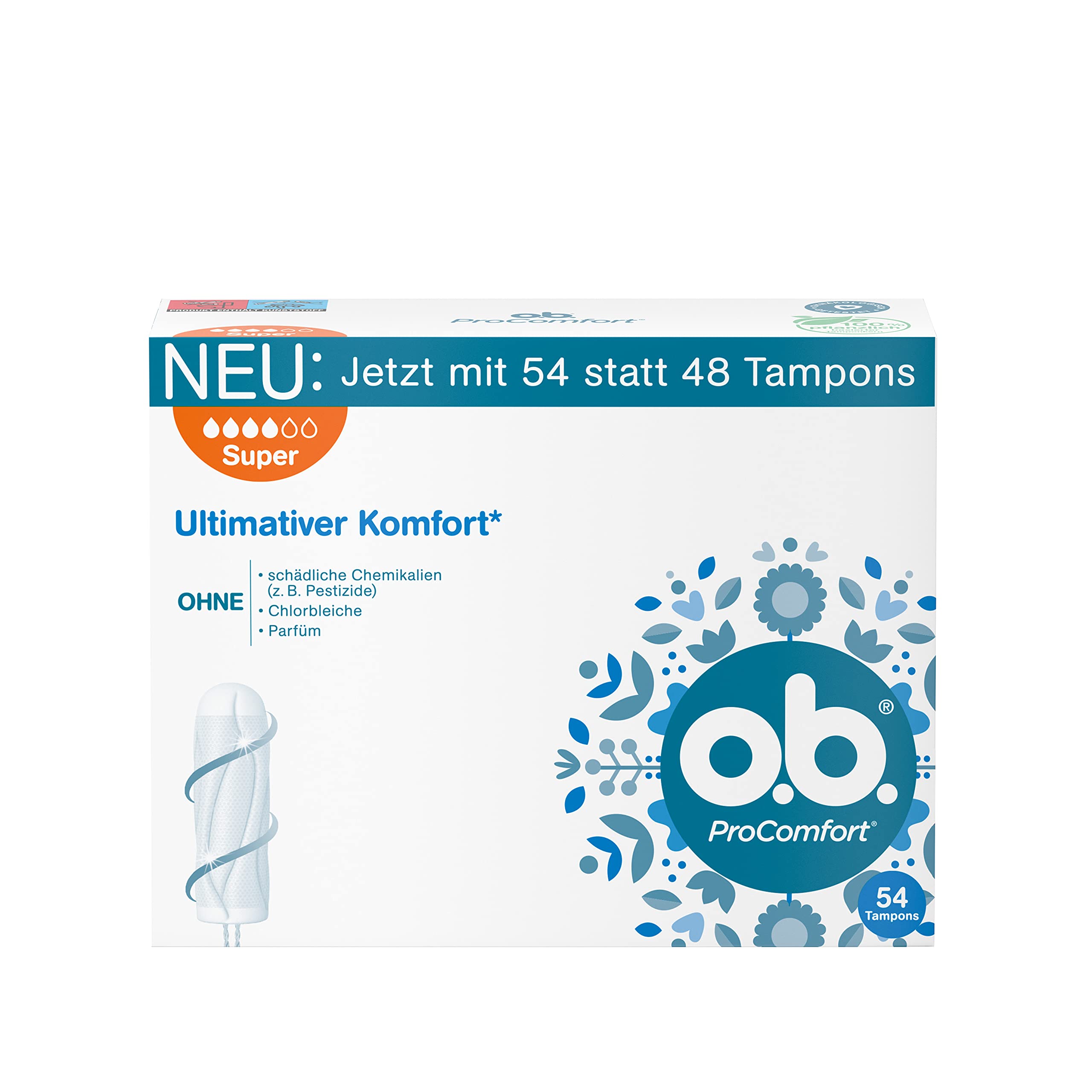o.b. Tampons ProComfort Super, 54 Stck