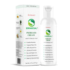 SORARESAL Cream for Psoriasis, Eczema, Comfort Remedy with Safflower Oil, Coconut Oil, Salicylic Acid, Gentle Moisturizer