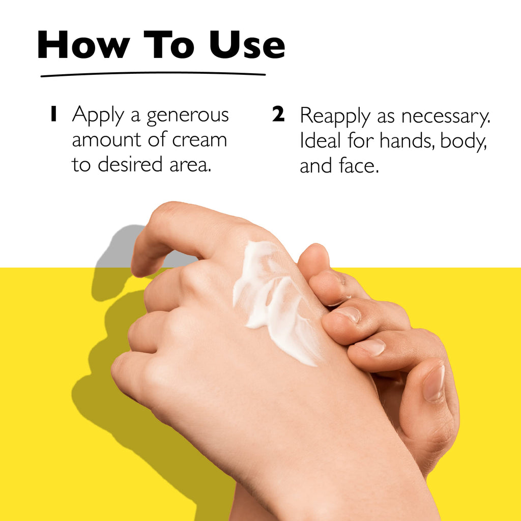 Bach RESCUE Cream, Hydrating Skincare for Hands, Body and Face, Shea Butter, Homeopathic Stress Relief Flower Essences, Fragranc