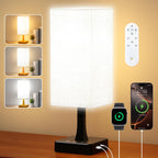 Light Therapy Lamp 10000 Lux Therapy Light with Remote and Touch Control, 3 Color Temperature, 5 Brightness Level Full Spectrum 