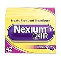 Nexium 24HR Acid Reducer Heartburn Relief Tablets for All-Day and All-Night Protection from Frequent Heartburn, Heartburn Medici
