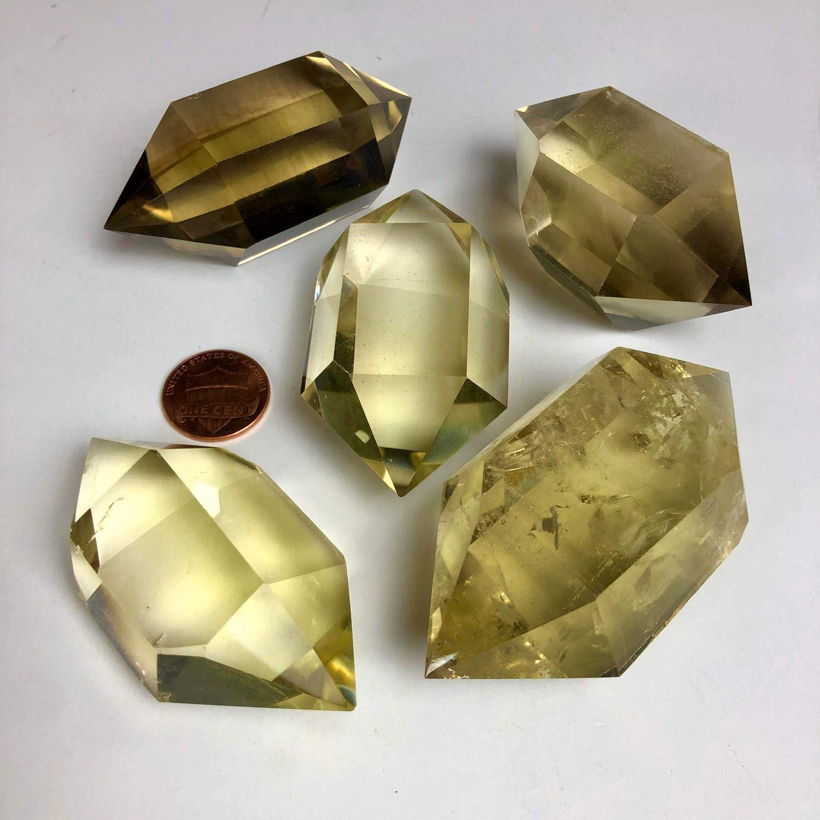 Natural Pure Smoky Citrine. Large Double terminated crystal. Healing crystal. Manipura chakra. Solar energy. Manifest dream Attr