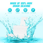 FireAnt Silicone Salt Pads Refills Compatible with Navage Nasal Care, Reusable Silicone Pods Replacement Accessories Compatible