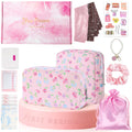 Desing Wish 22 PCS First Period Starter Kit Gift for Teen Girls Period Bags for Teen Tweens Girls with Sanitary Pad Storage Bag,