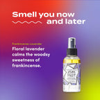 Zum Indigo Wild Mist Room & Body Spray - Aromatherapy Essential Oil Spray - Natural Body Mist & Room Spray - Frankincense-Lavend