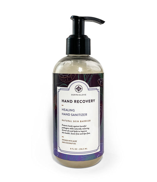 DERMAGLOVE HAND RECOVERY- FDA-Registered Moisturizing Gel Sanitizer That Protects Skin - Formulated With Vitamins A, C & E - Uns