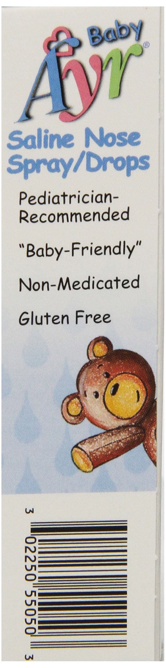 Ayr Babys Saline Nose Spray Drops - 1 fl oz