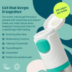 Wype | Refill | Toilet Paper Gel | Flushable Wet Wipes Alternative | Vacation Essentials | 2 x 3.4 fl oz | 2 Pack