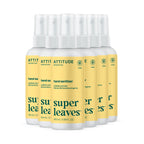 ATTITUDE Hand Sanitizer Spray for Adults and Kids, EWG Verified, Kills Bacteria and Germs, Vegan, Lemon Leaves, 3.38 Fl Oz (Spra