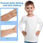 Eurzom 8 Pairs Eczema Sleeve for Kids Toddler Elastic Arm Sleeves Soft and Does Not Hurt the Skin UV Protection(5-7 Inch)
