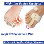 PediFix Nighttime Bunion Regulator, Right Foot, Medium