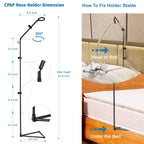 LONYEON CPAP Hose Holder - CPAP Hose Hanger for Bed Avoid Tangling and Prevent Blockage,Keeps The Air Hose Up and Away from Your