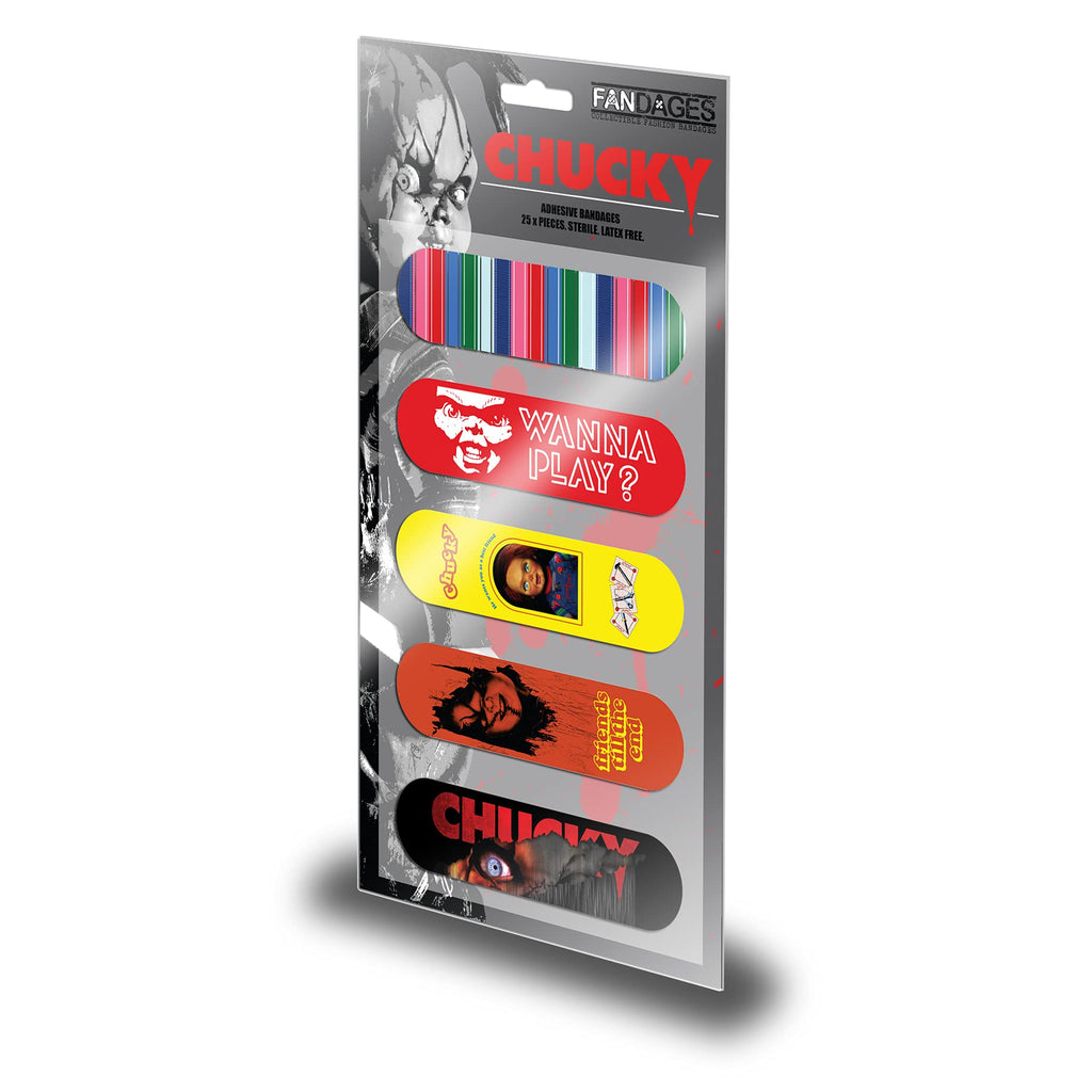 Factory Entertainment Childs Play Fandages Collectible Fashion Bandages, One Size