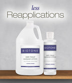 BIOTONE Deep Tissue Massage Lotion, Rich Texture, Lasting Glide, Use for Swedish, Trigger Point, Sports, and Deep Tissue, Smooth