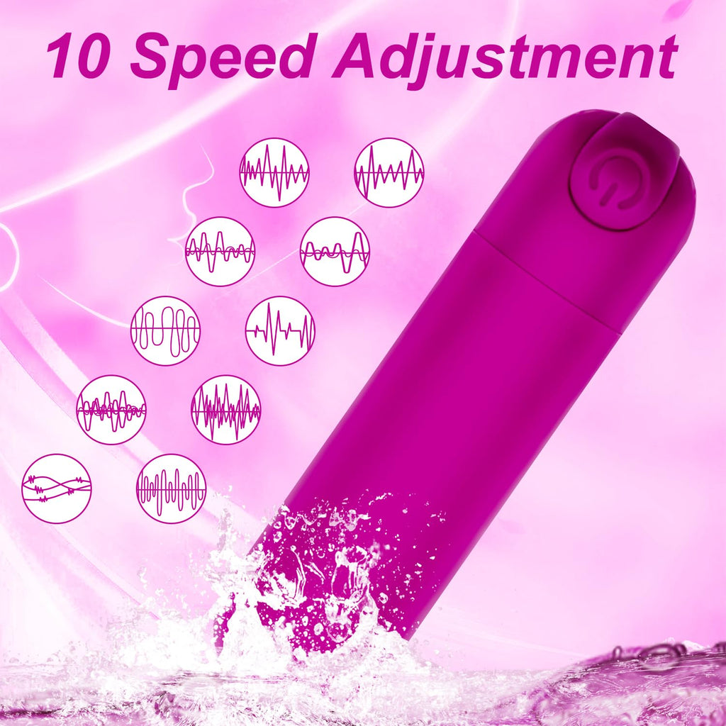 Kieasn Upgrade Mini Massager, Portable Massager for Body Relaxation (Pink)