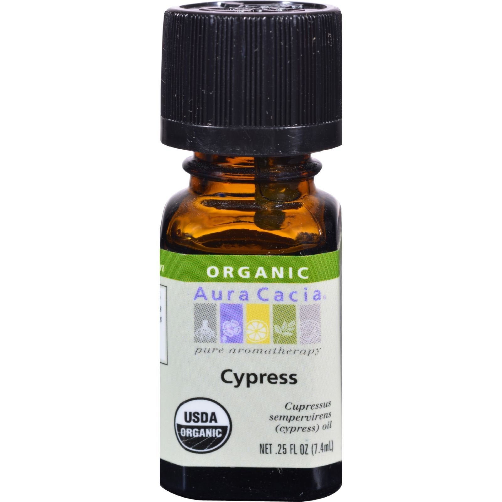 Aura Cacia - Organic Essential Oil - Cypress - .25 oz