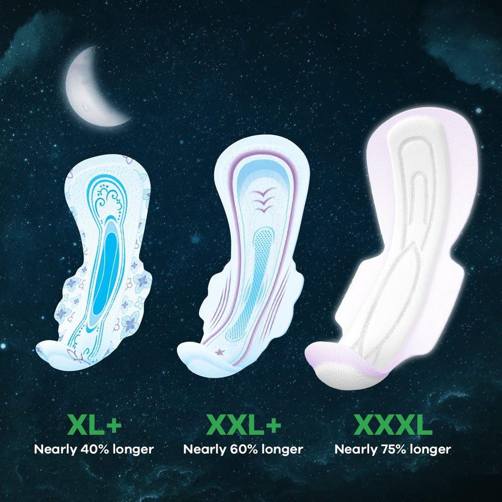 Whisper Ultra Nights Sanitary Pads XXXL Wings 10 Pieces Pack