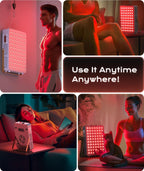 Red Light Therapy, [Fast Visible Results] Infrared Light Therapy Clinical Grade with 70 Dual Chip Near-Infrared Light 660nm 850n