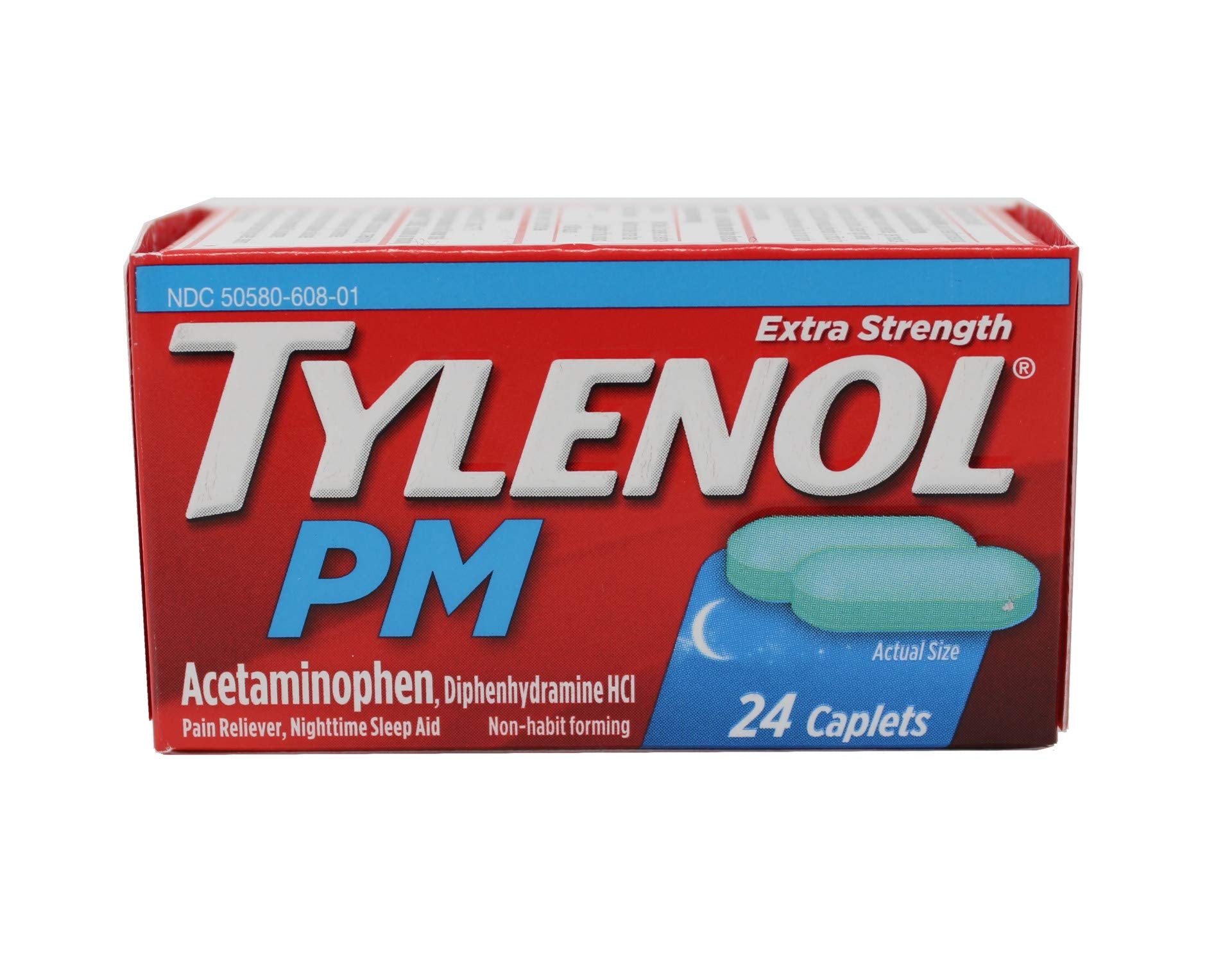 Tylenol Pm ES Caplet 24ct Size 24ct