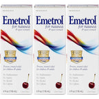 Pack of 3 EACH EMETROL FOR NAUSEA CHERRY 4OZ PT36519...