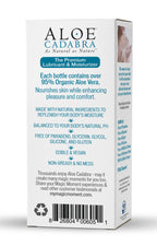 Aloe Cadabra Natural Water Based Personal Lubricant and Vaginal Moisturizer, Organic Aloe Lube for Men, Women and Couples, Non-S