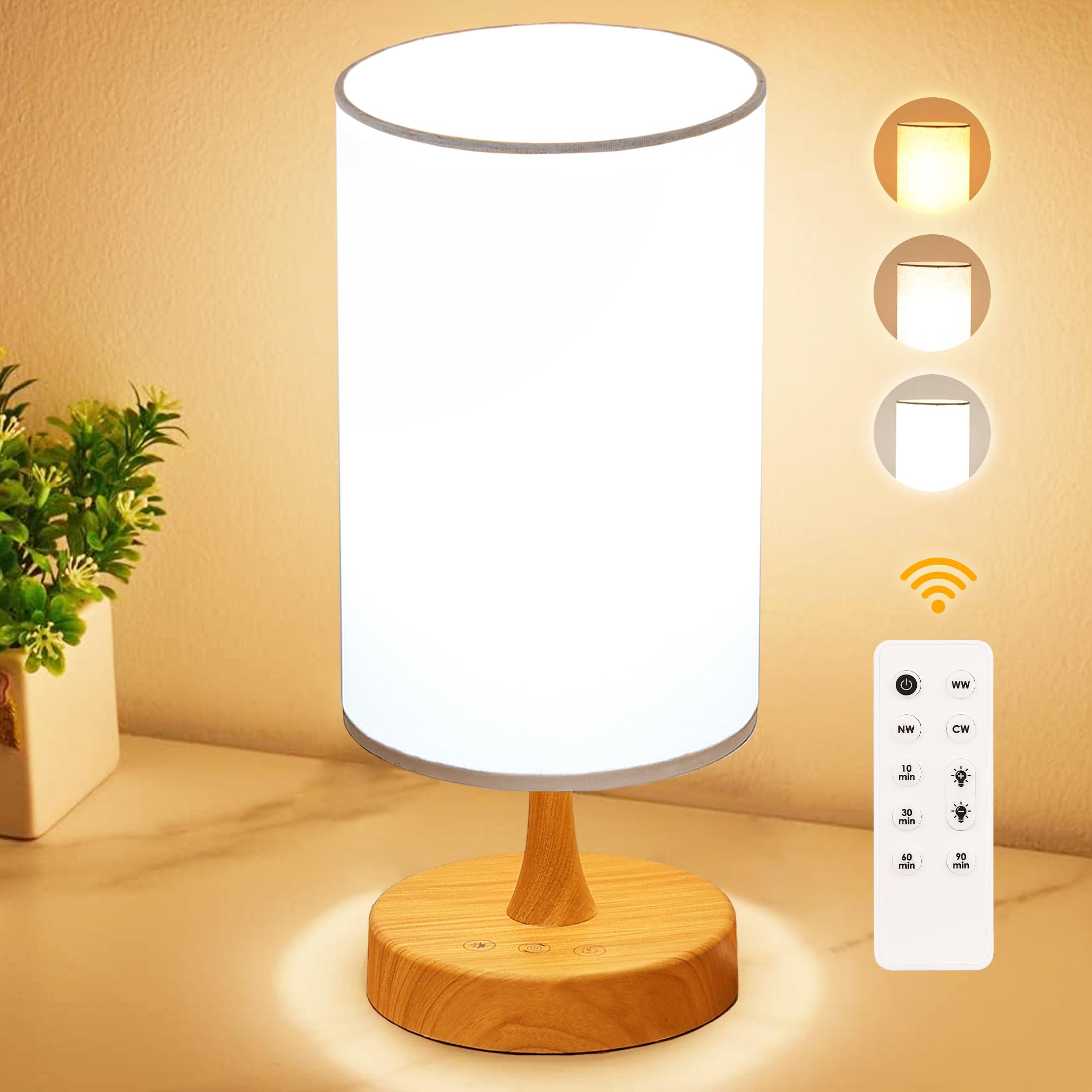 OYADISIIOP Light Therapy Lamp, 10000 Lux Daylight Lamp with 3 Color Temperatures, Adjustable Brightness, Timer & Memory Function