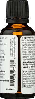 NOW FOODS Pine Oil 100% Pure, 1 FZ