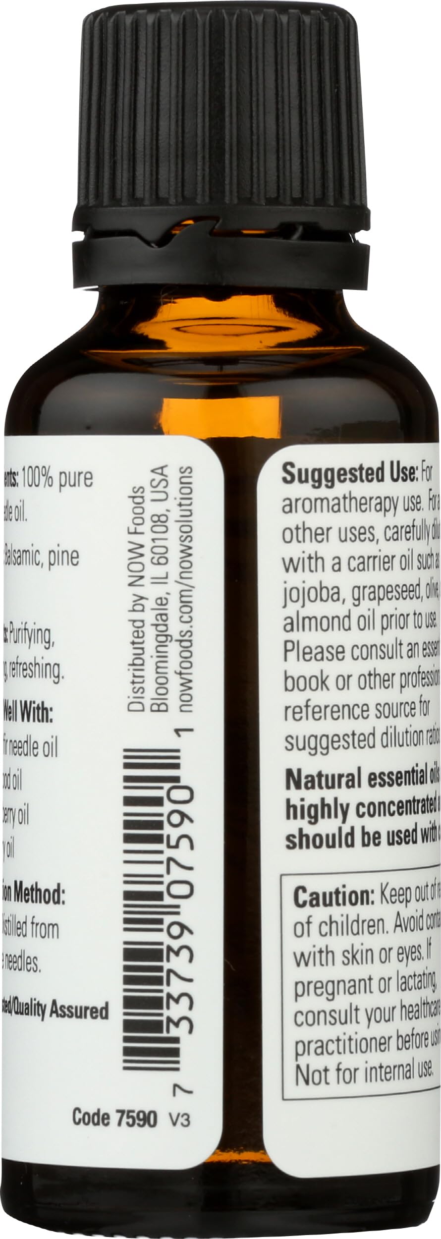 NOW FOODS Pine Oil 100% Pure, 1 FZ
