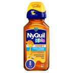 Vicks Kids NyQuil Honey Cold & Cough + Congestion Relief for Nighttime Sneezing, Runny Nose, Nasal Congestion & Cough, Flavored 