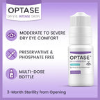 Optase Dry Eye Intense Drops - Preservative Free Eye Drops for Long Lasting Relief - Artificial Tears to Relieve Severe Dry Eye